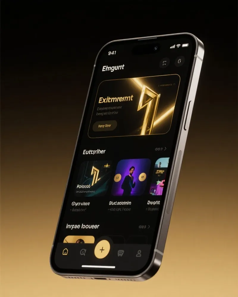 星亿娱乐 App Interface